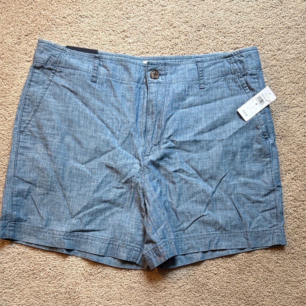GAP Blue Chambray Fabric